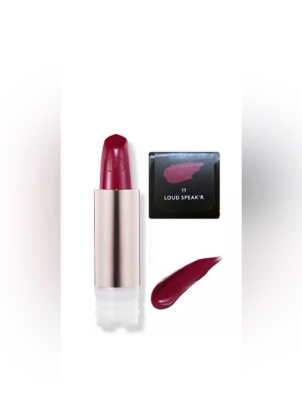 5/$35 NWT fenty beauty shade 11 Loud Speak'r ICON SEMI-MATTE LIPSTICK refill
